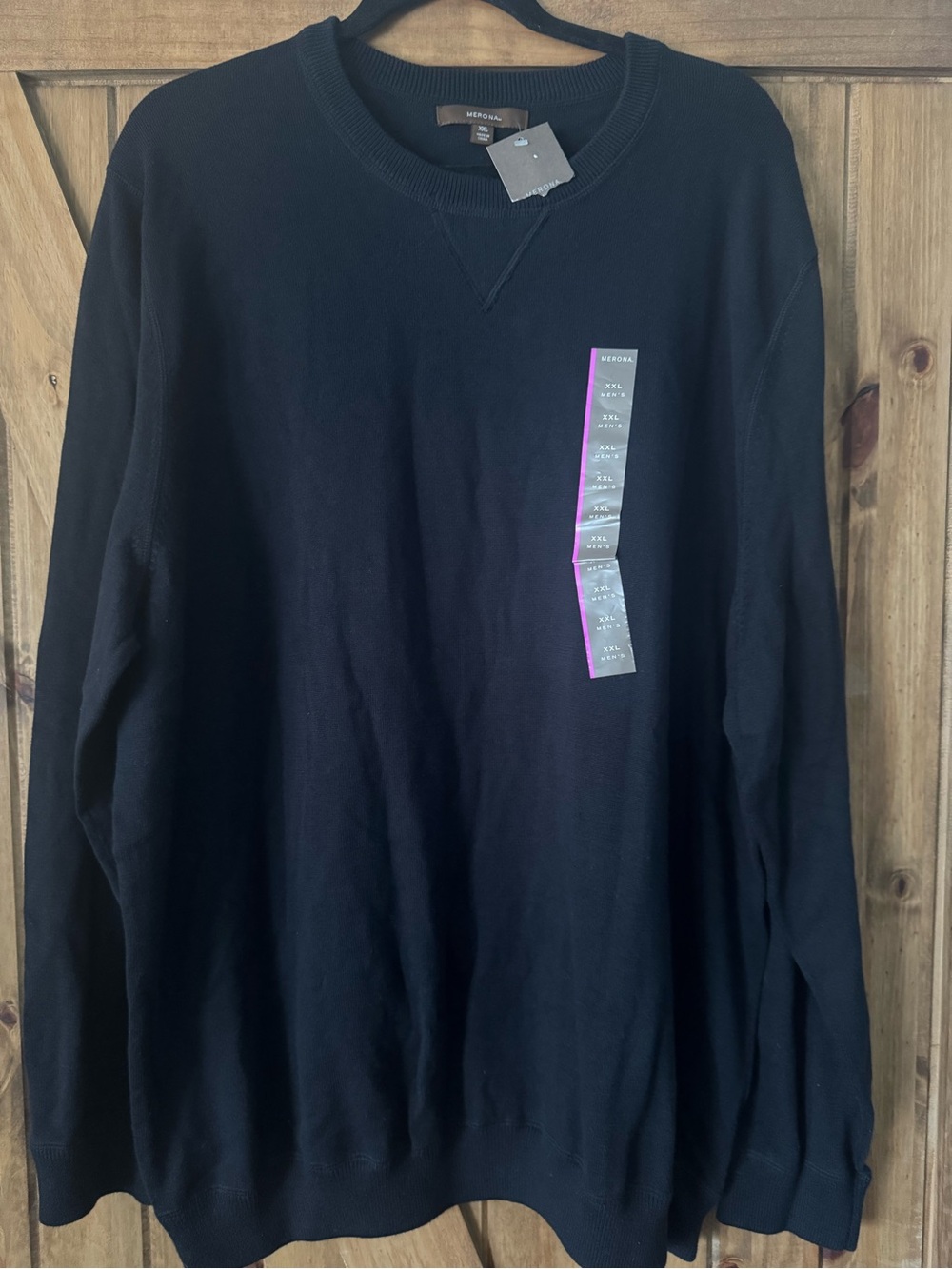 Merona Black Crewneck Sweater with Tag